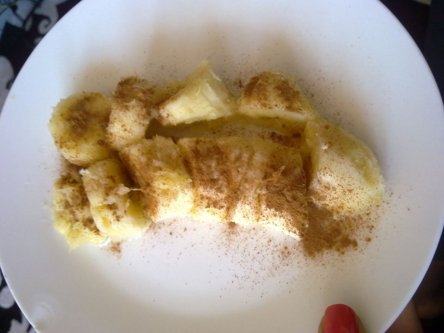 A banana flambada da BuBu