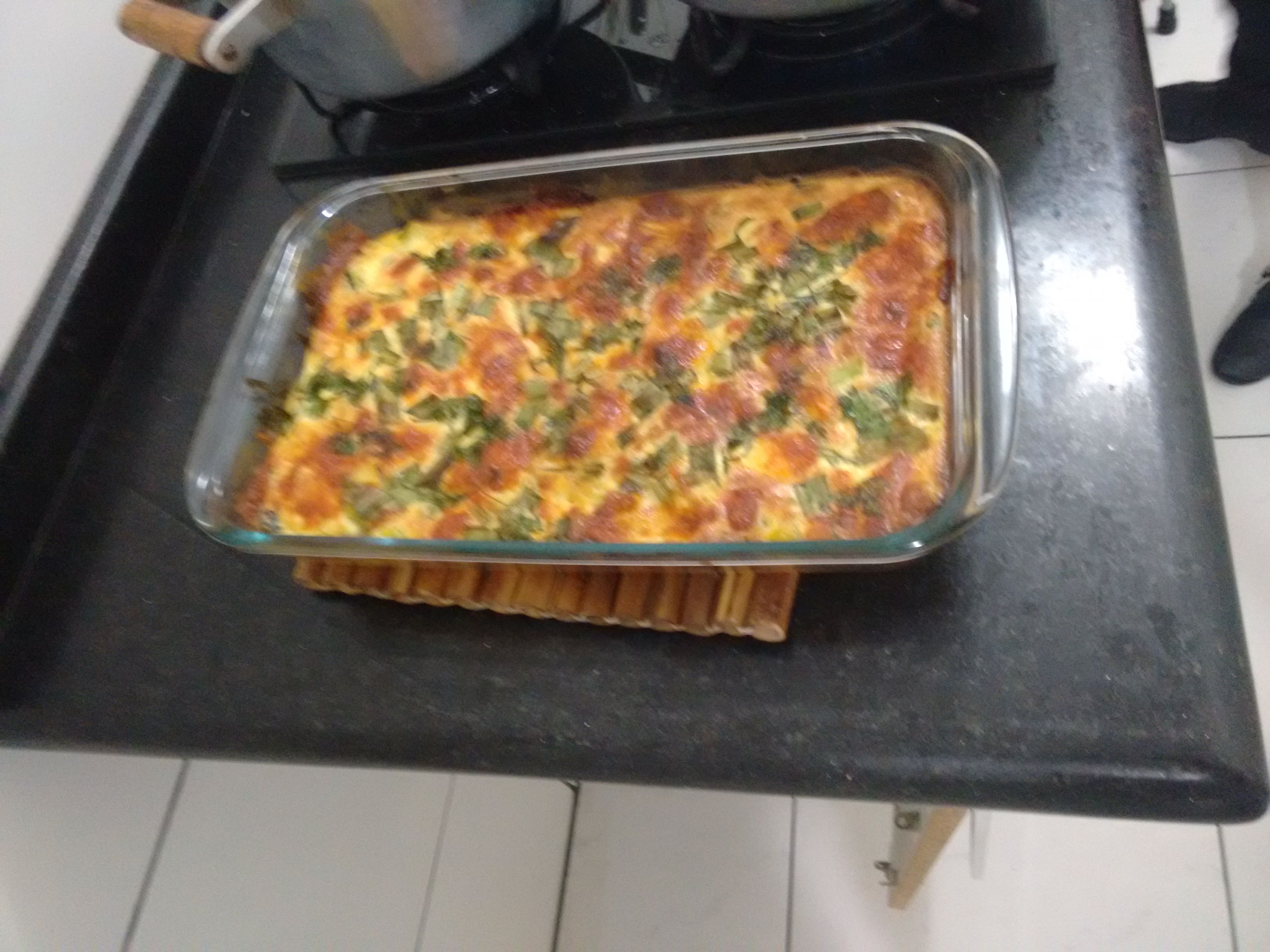 Abobrinha gratinada da Pri