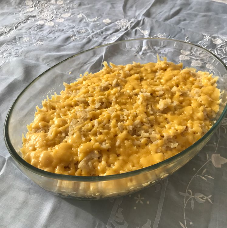 Arroz à piamontese de forno