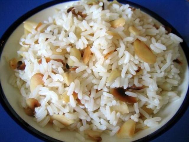 Arroz com amendoas