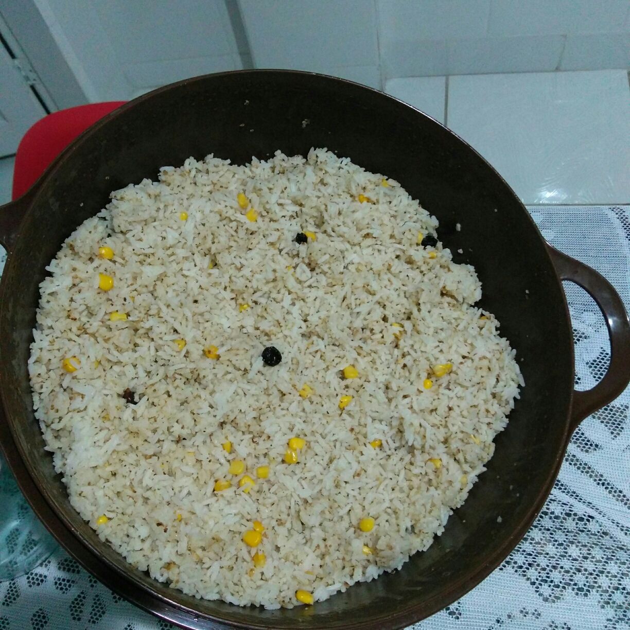 Arroz com aveia