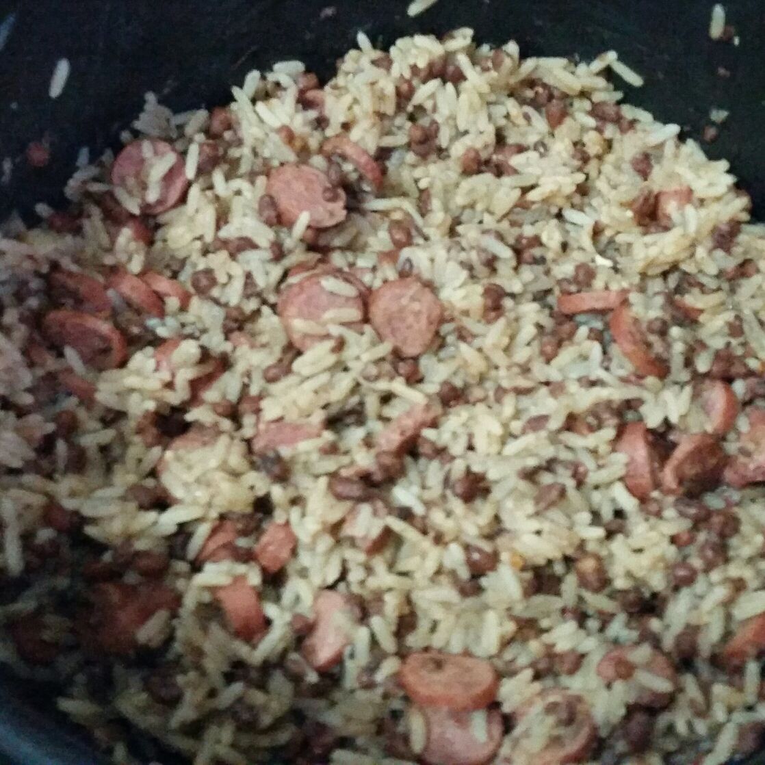 Arroz com feijão diferente