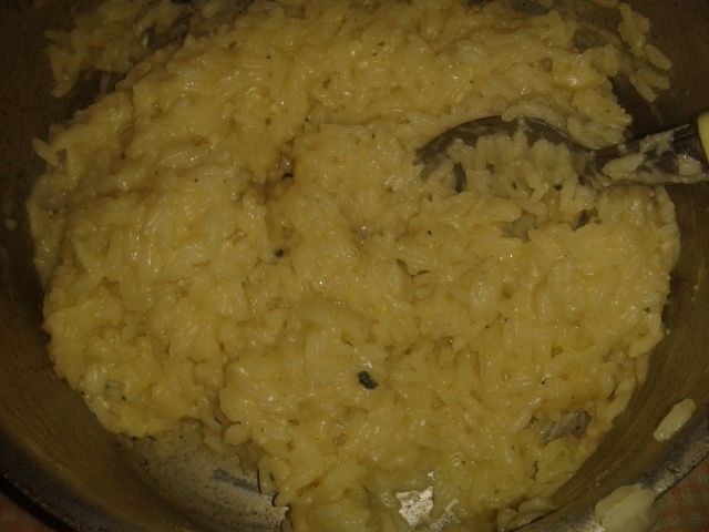 Arroz com queijo