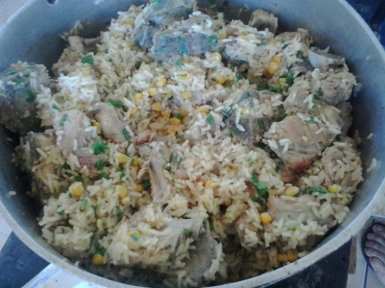 Arroz com suan Tudo Gostoso