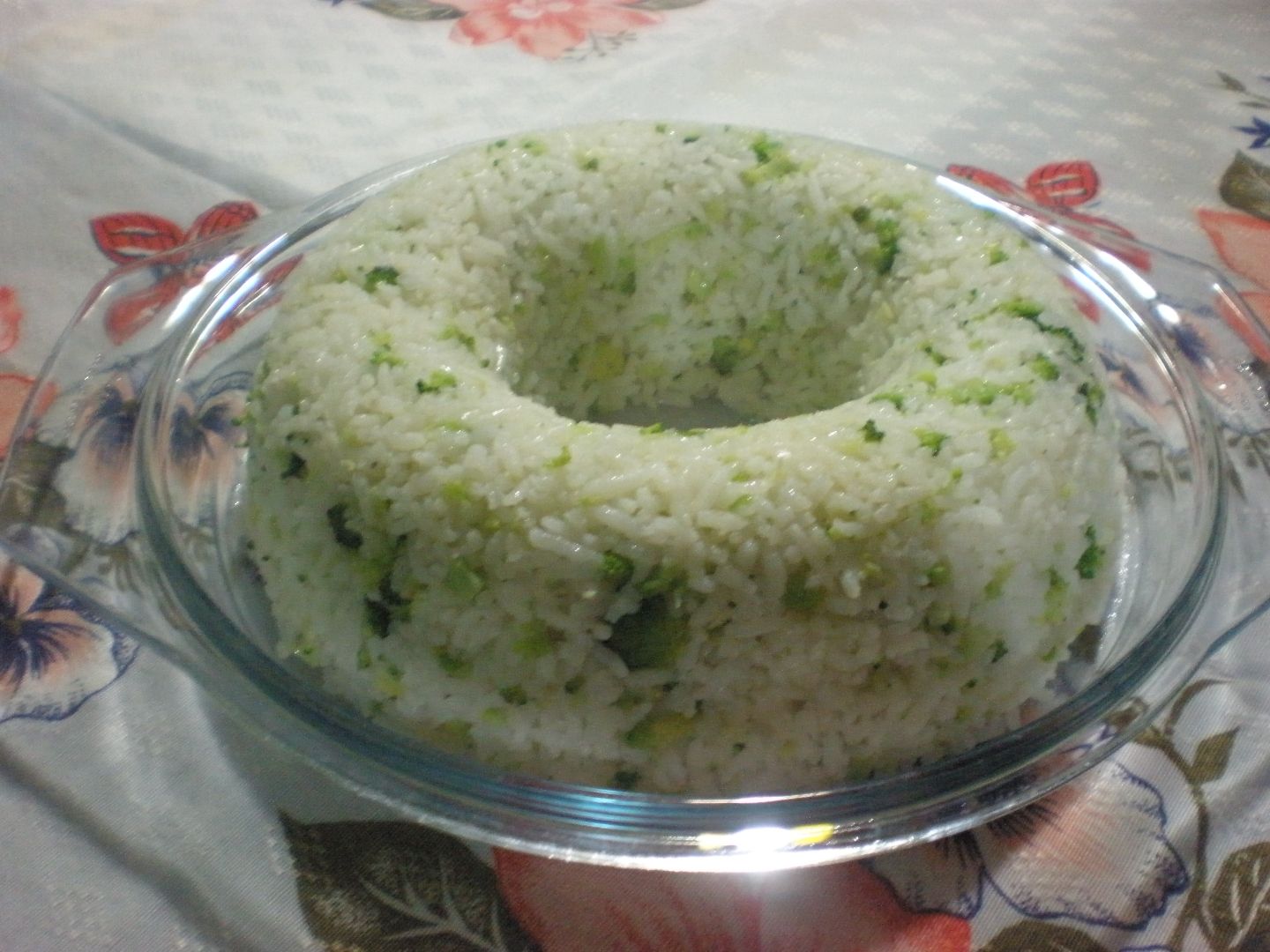 Arroz de brócolis Ninja