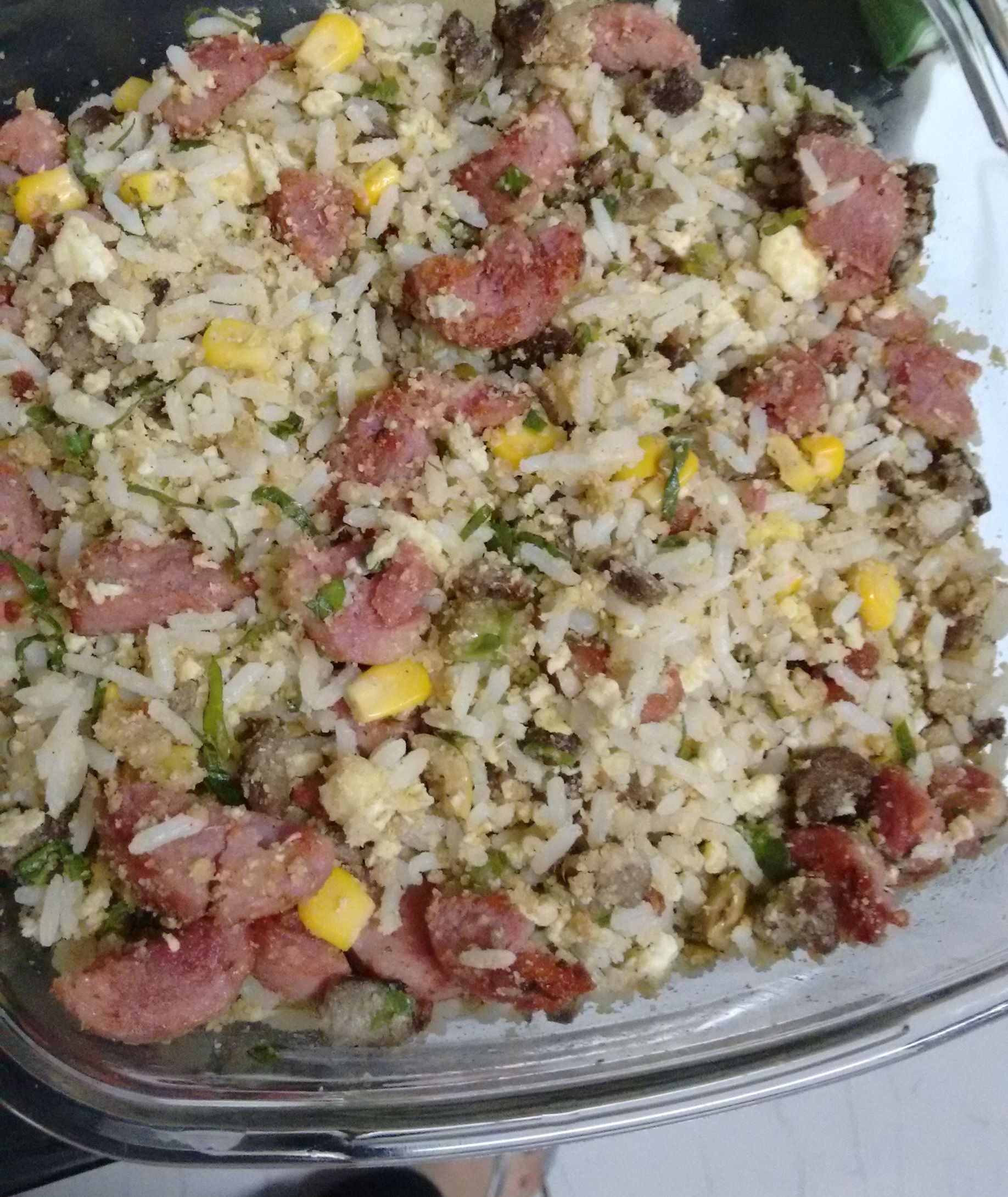 Arroz de churrasco