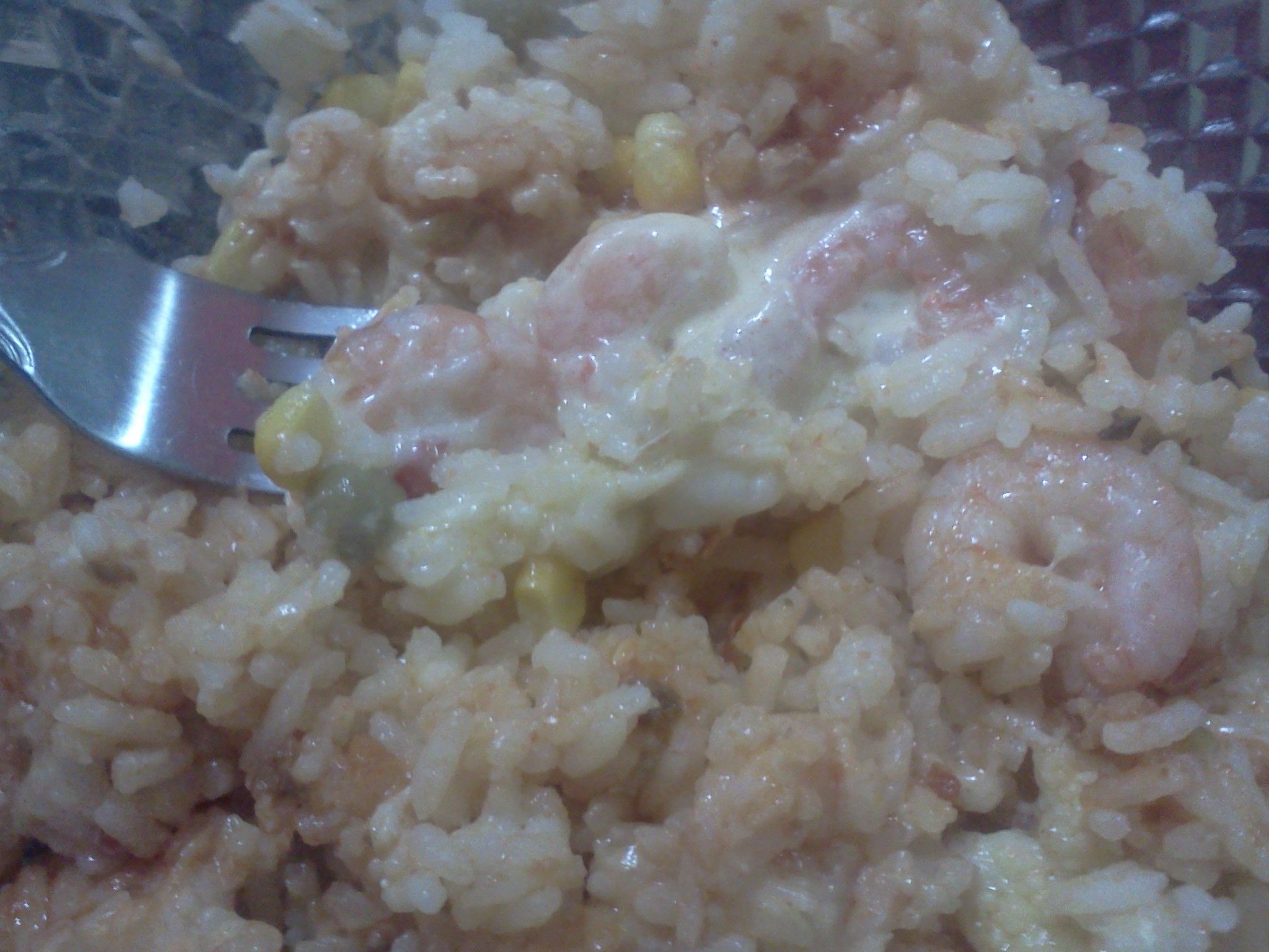 Arroz de forno com camarão