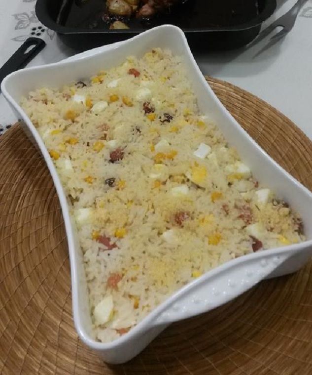 Arroz de forno da Erika