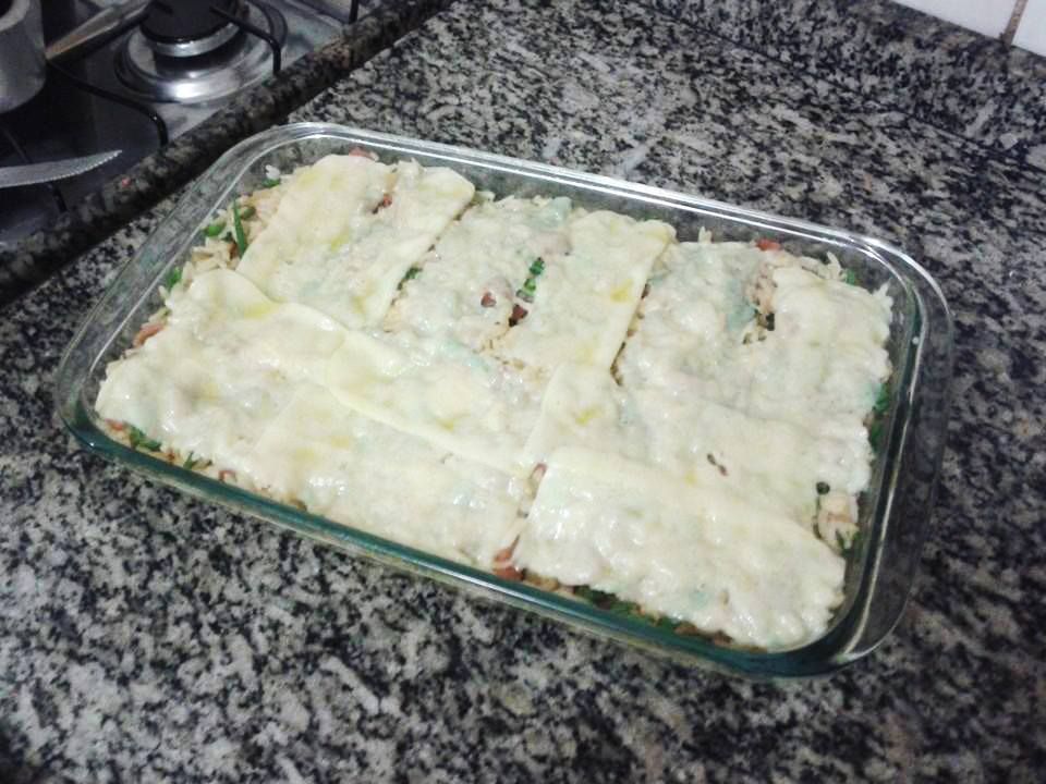 Arroz de forno rápido e fácil