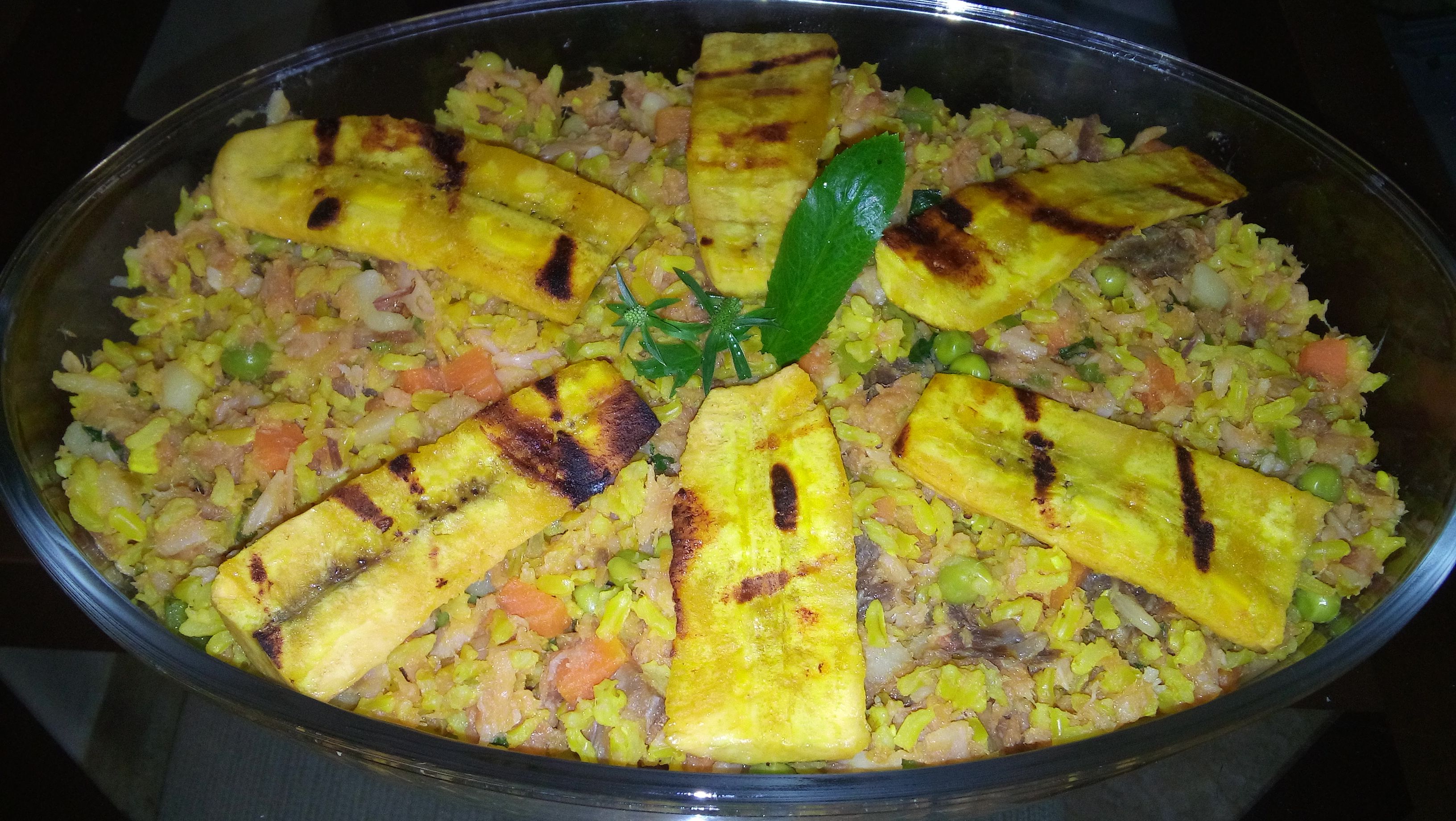 Arroz de pirarucu light