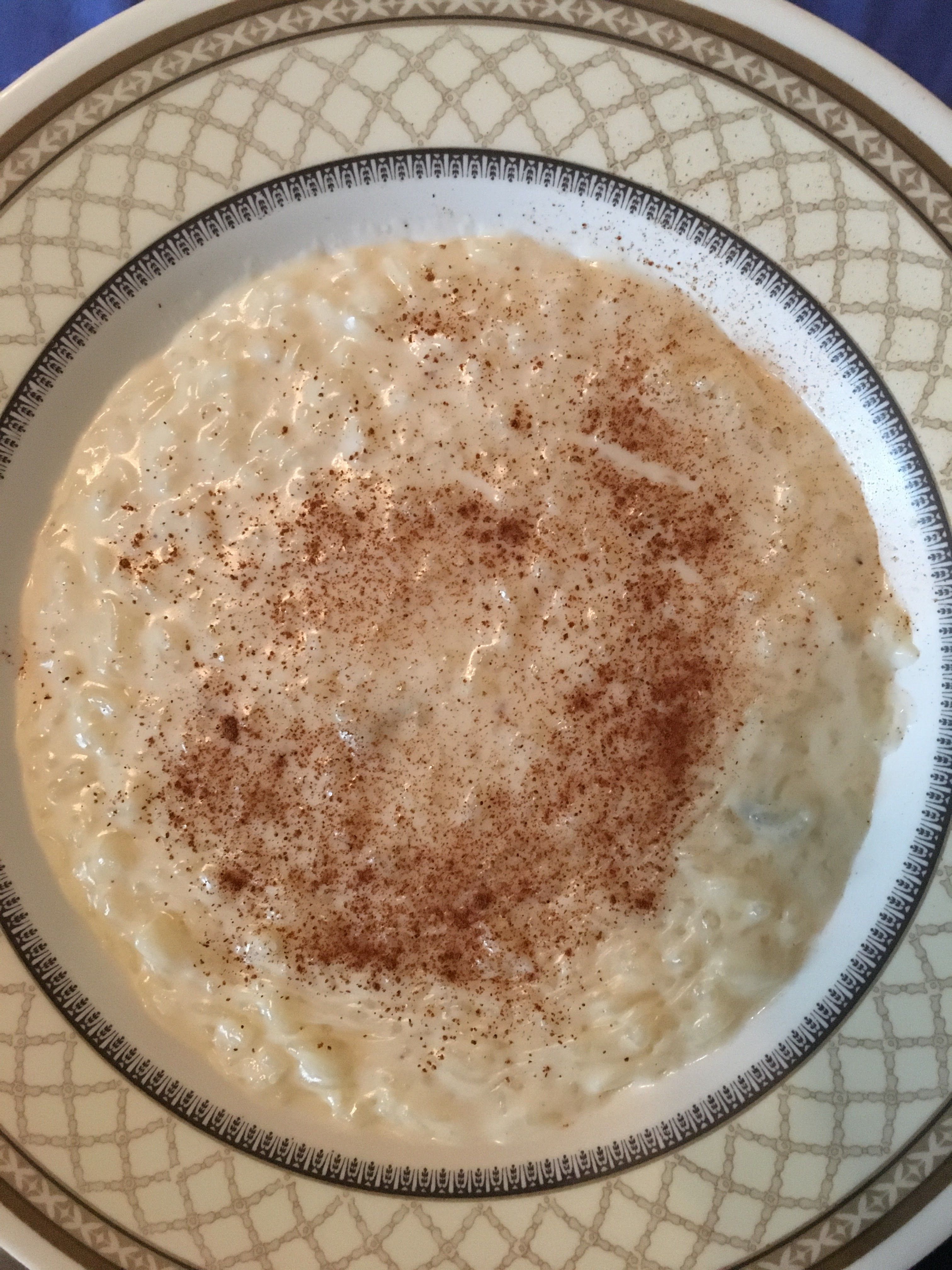 Arroz doce cremoso – uma delícia