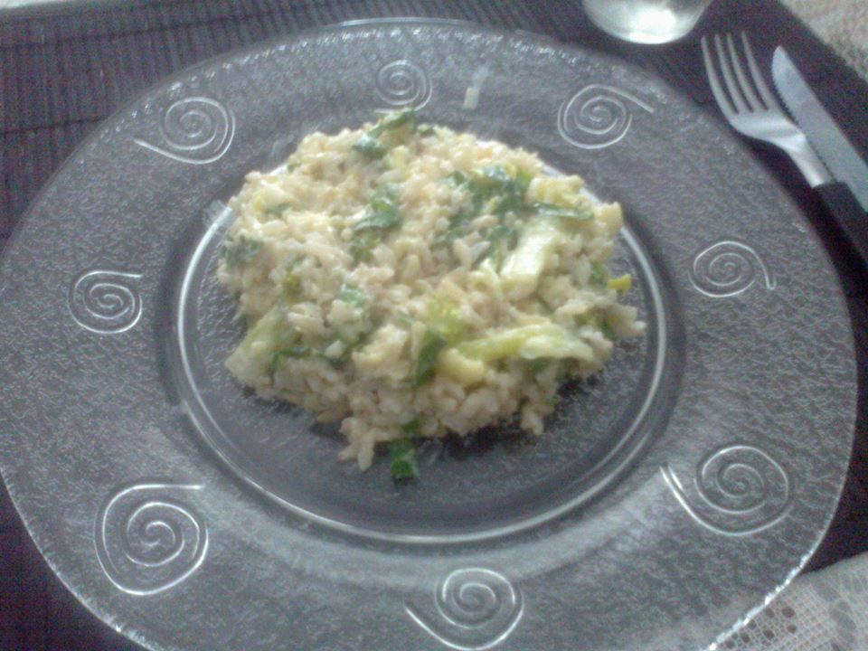 Arroz light com legumes