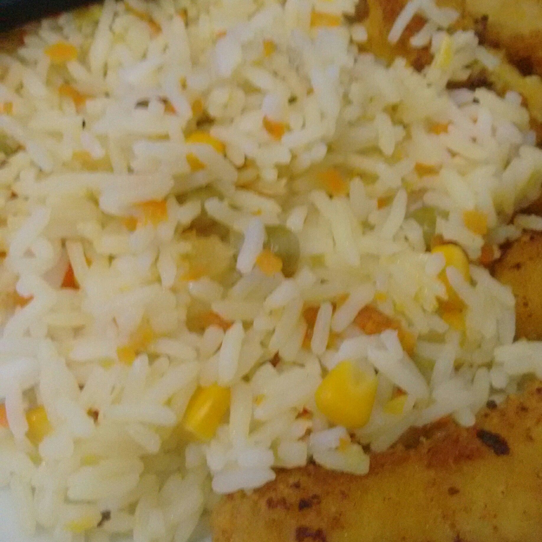 Arroz refogado simples