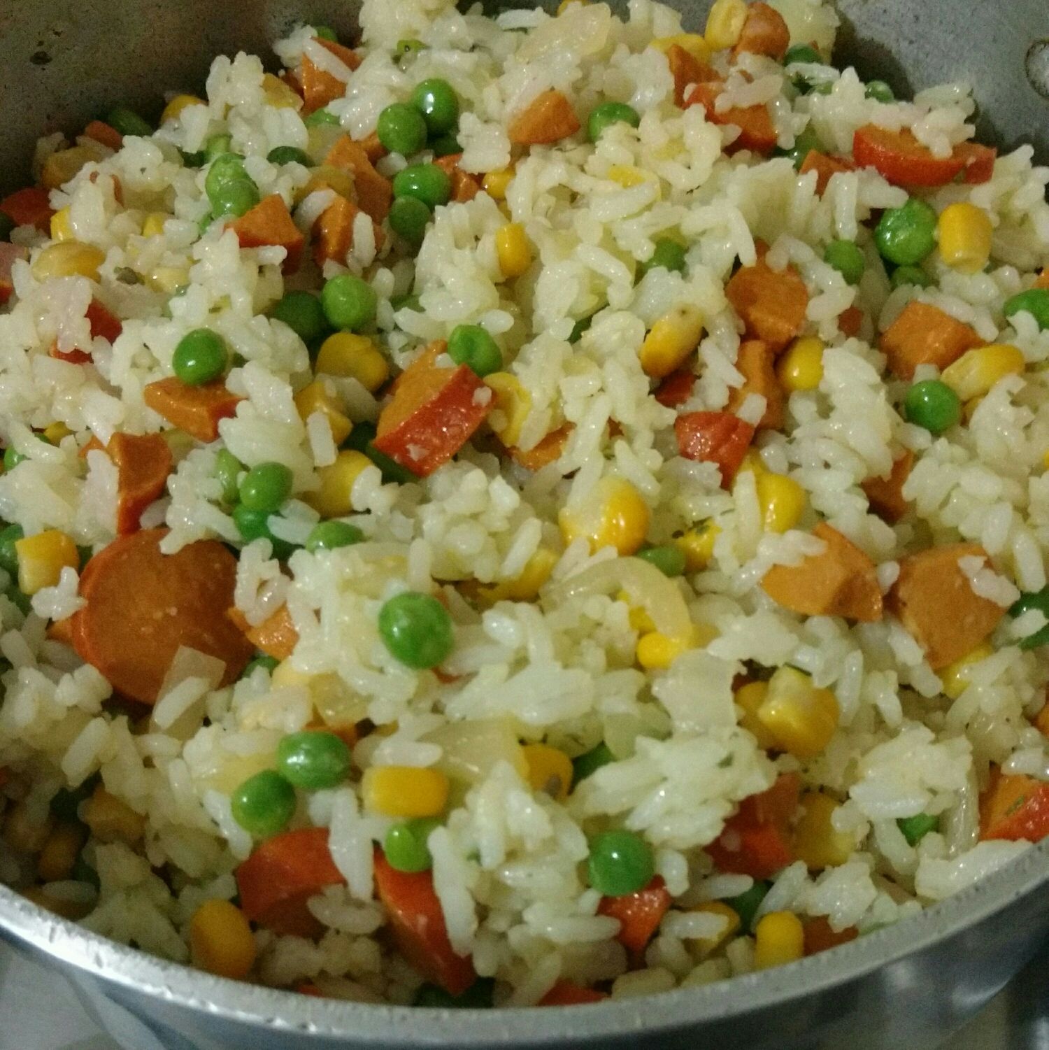 Arroz temperado à Kamila