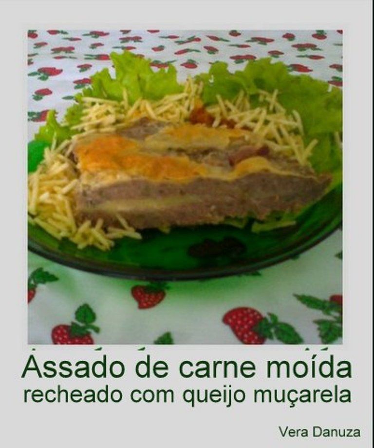 Assado de carne moída