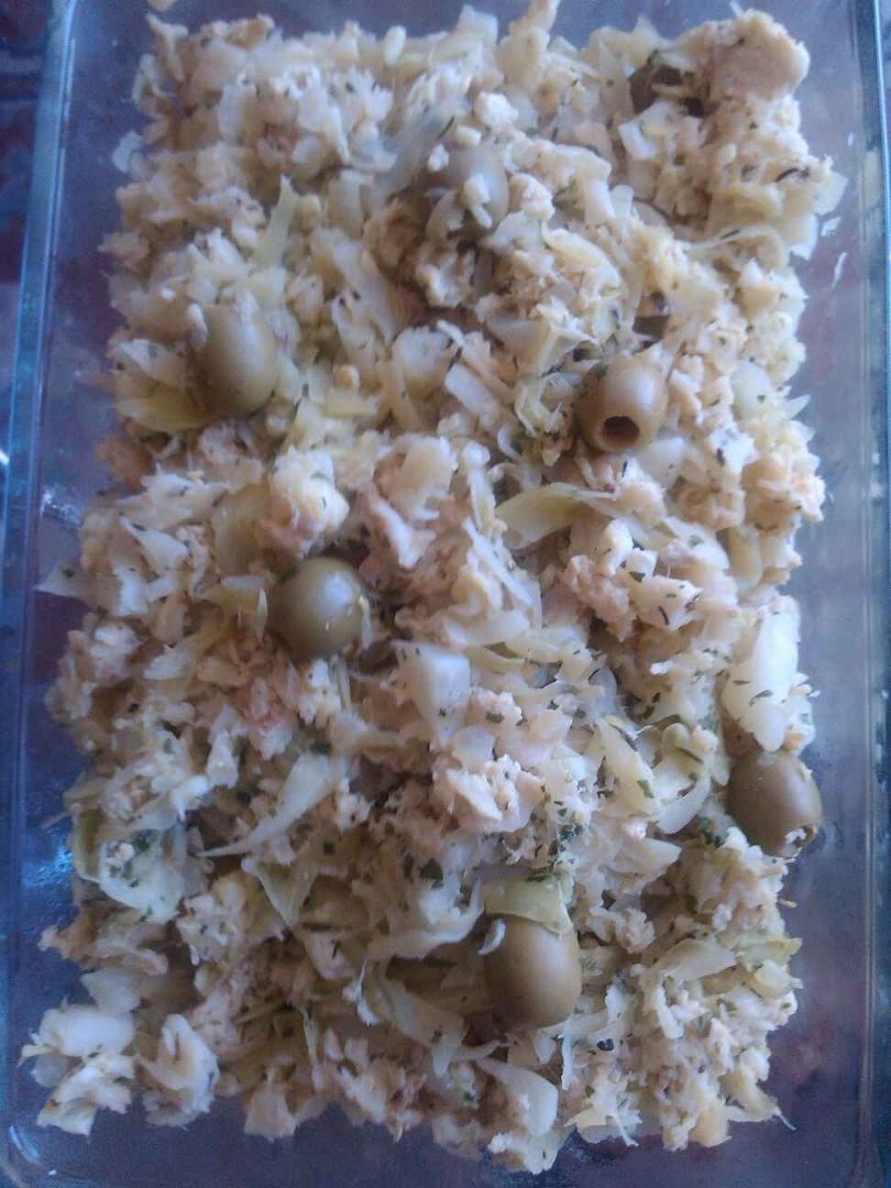 Bacalhau a Brás light