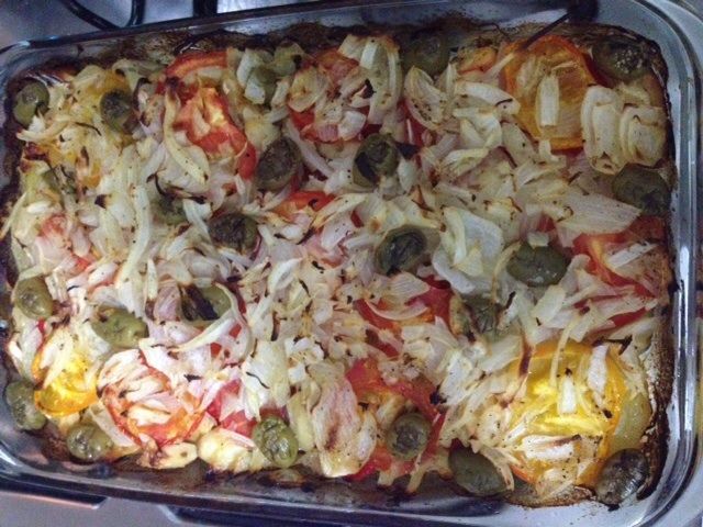 Bacalhau ao forno fácil