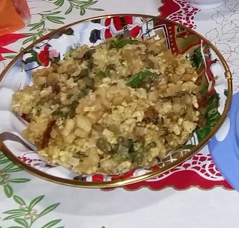 Bacalhau com batatas fritas