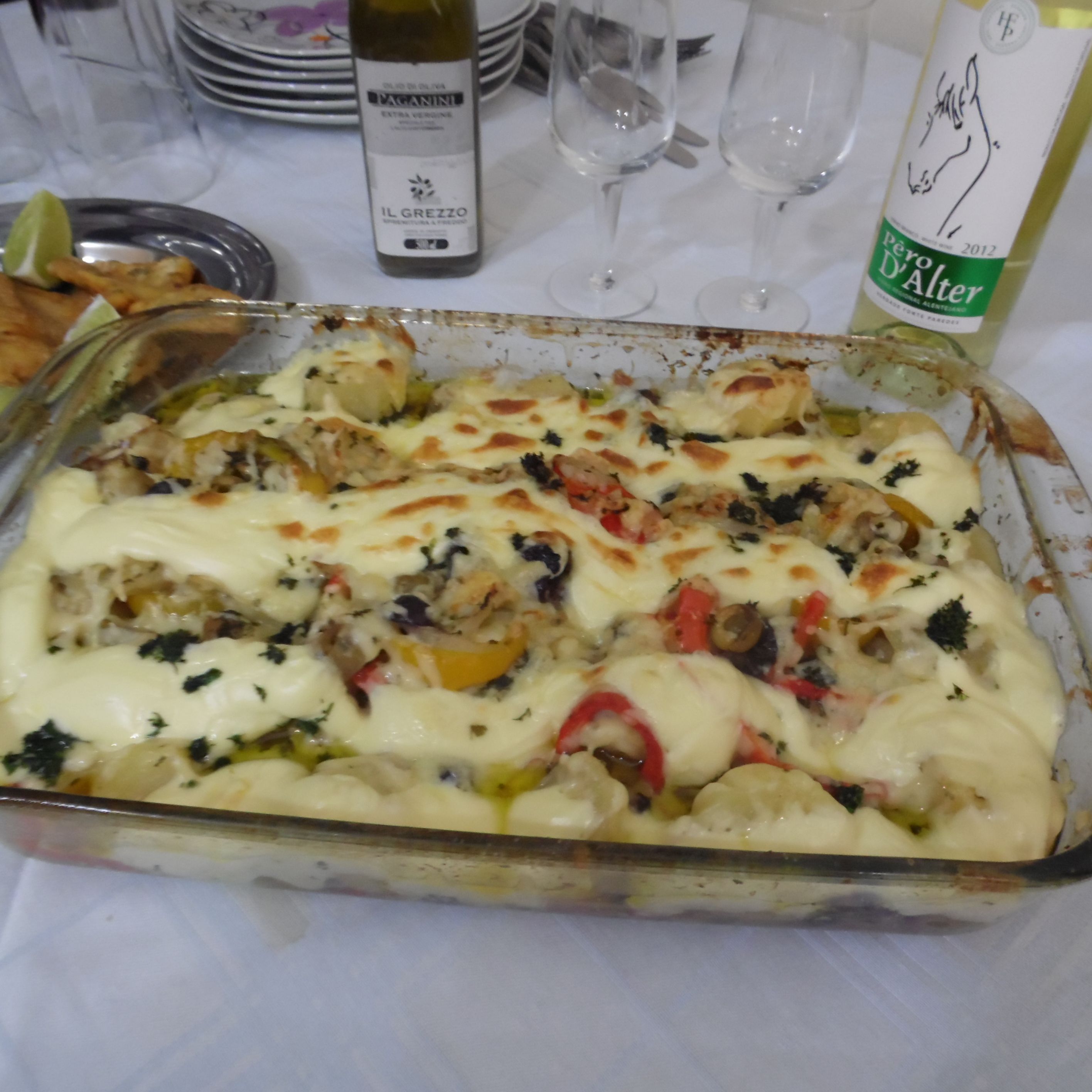 Bacalhau com nata