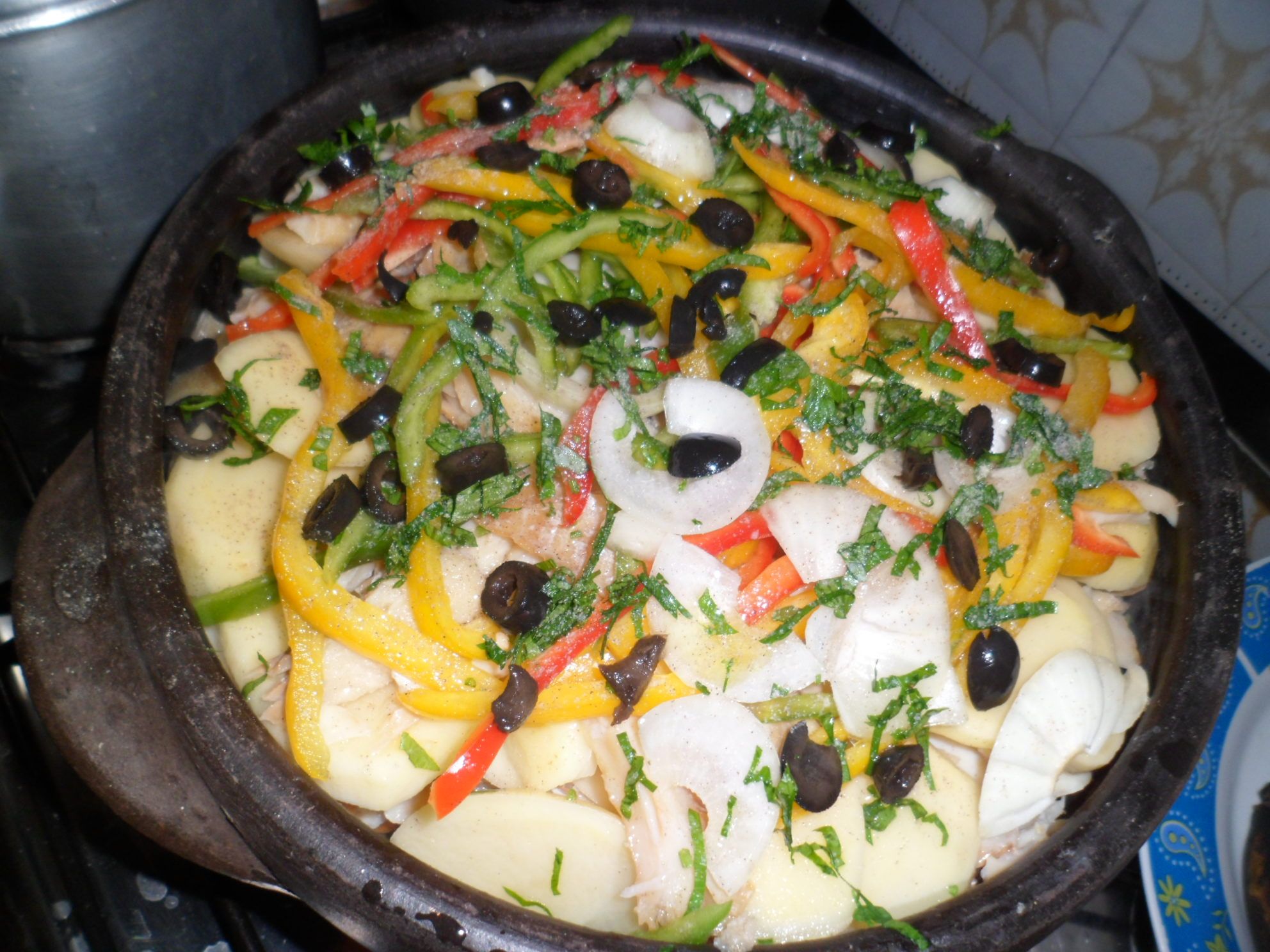 Bacalhau do Castella na Panela de Barro