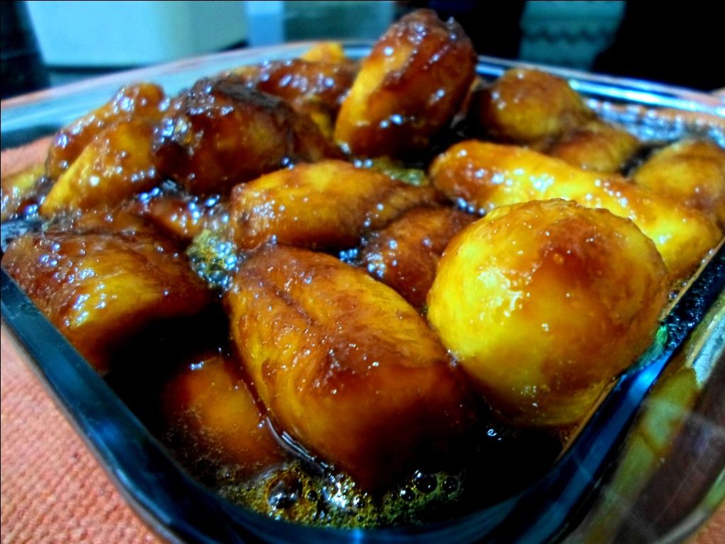 Banana caramelizada (receita simples)