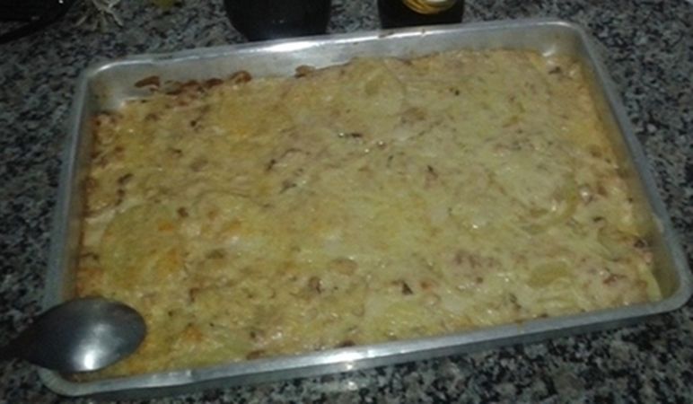 Batata especial da Júlia