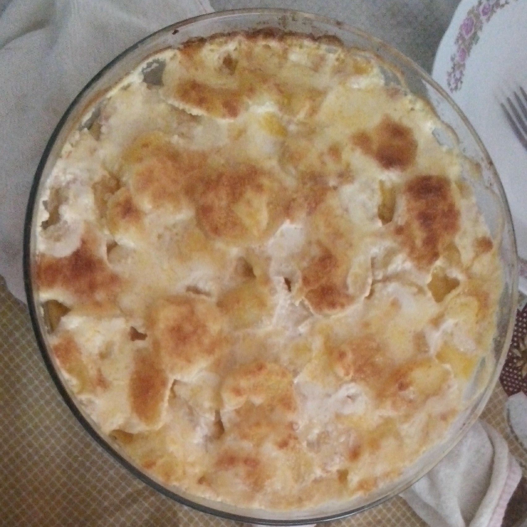 Batata gratinada tunada