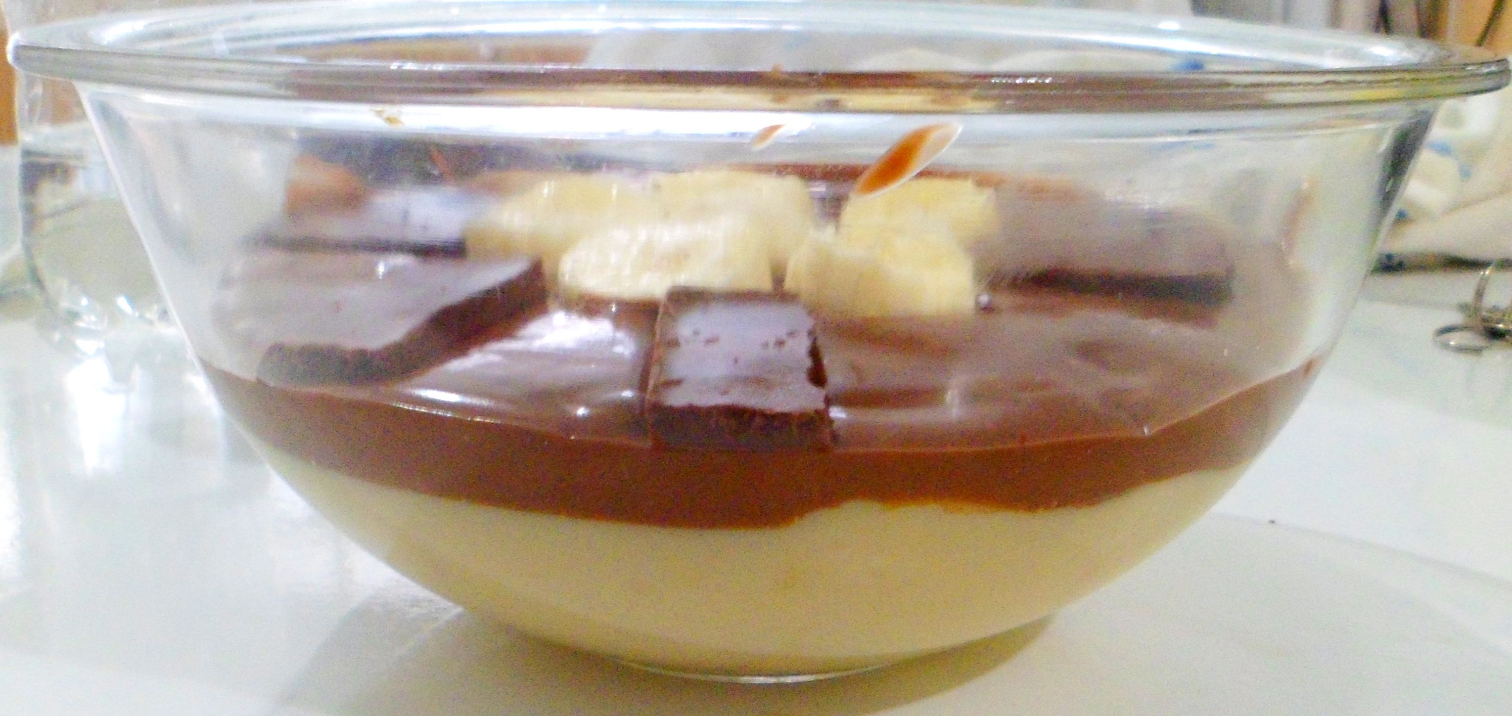 Beijinho de Banana com chocolate