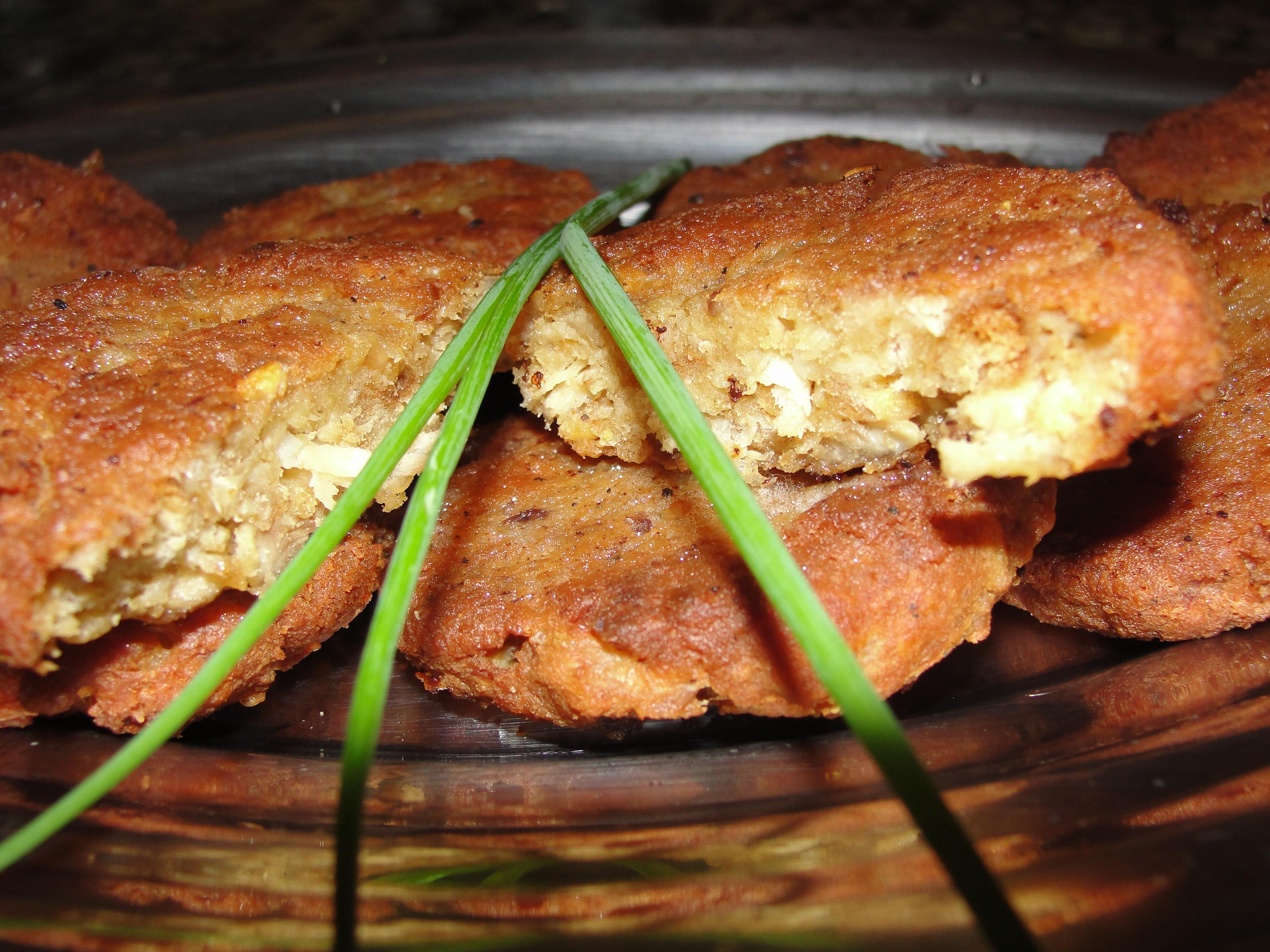 Bifes de hambúrguer de frango