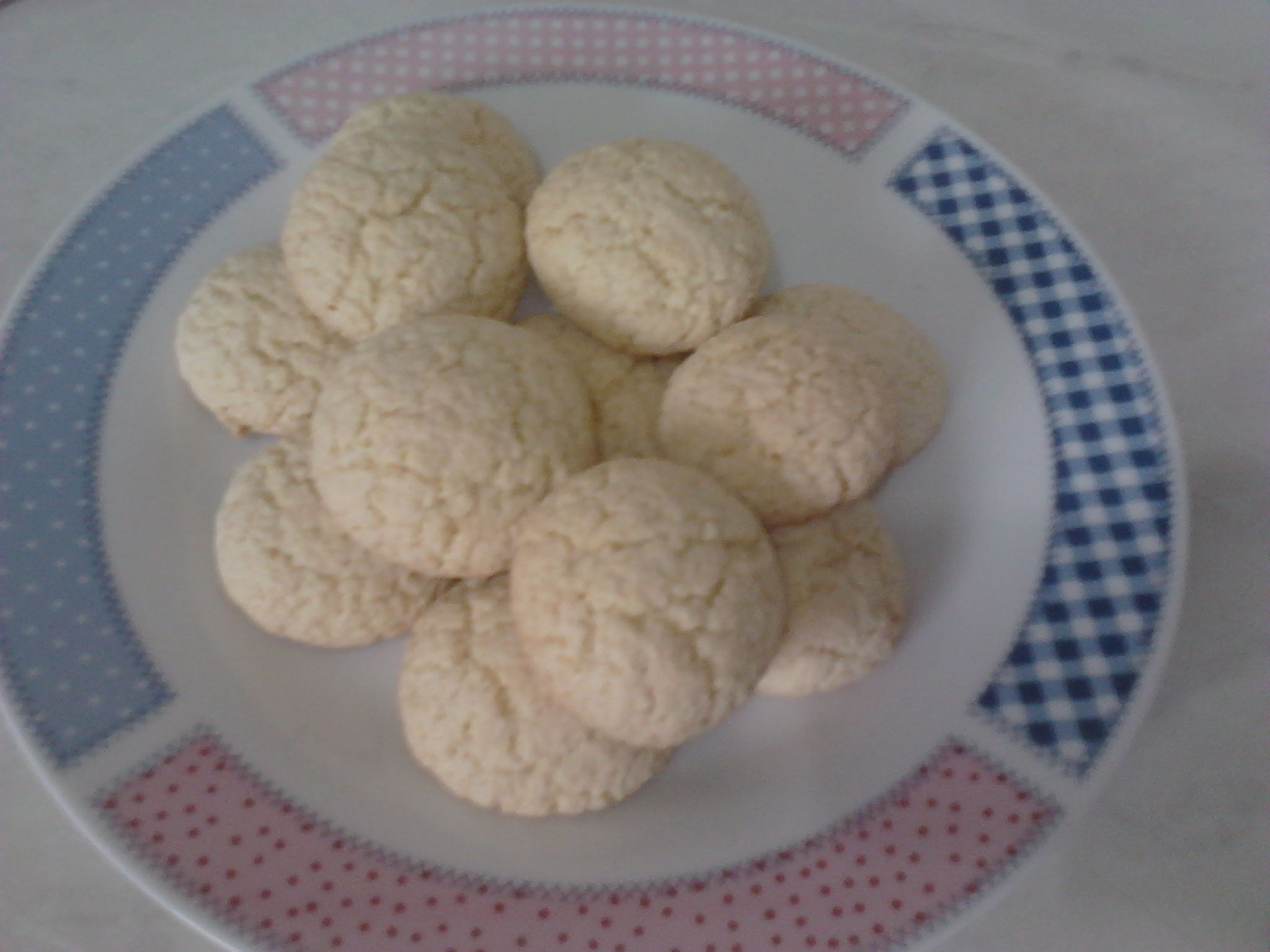 Biscoitinho de maizena e coco