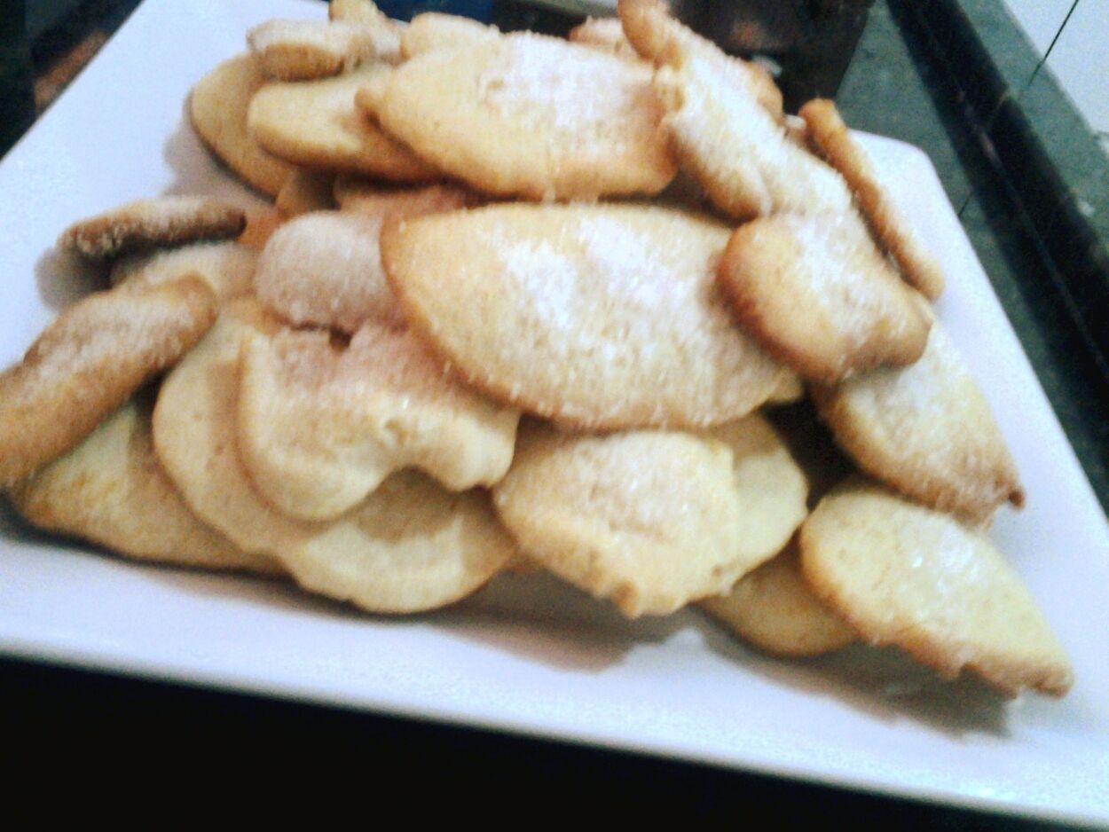 Biscoitinhos açucarados caseiros