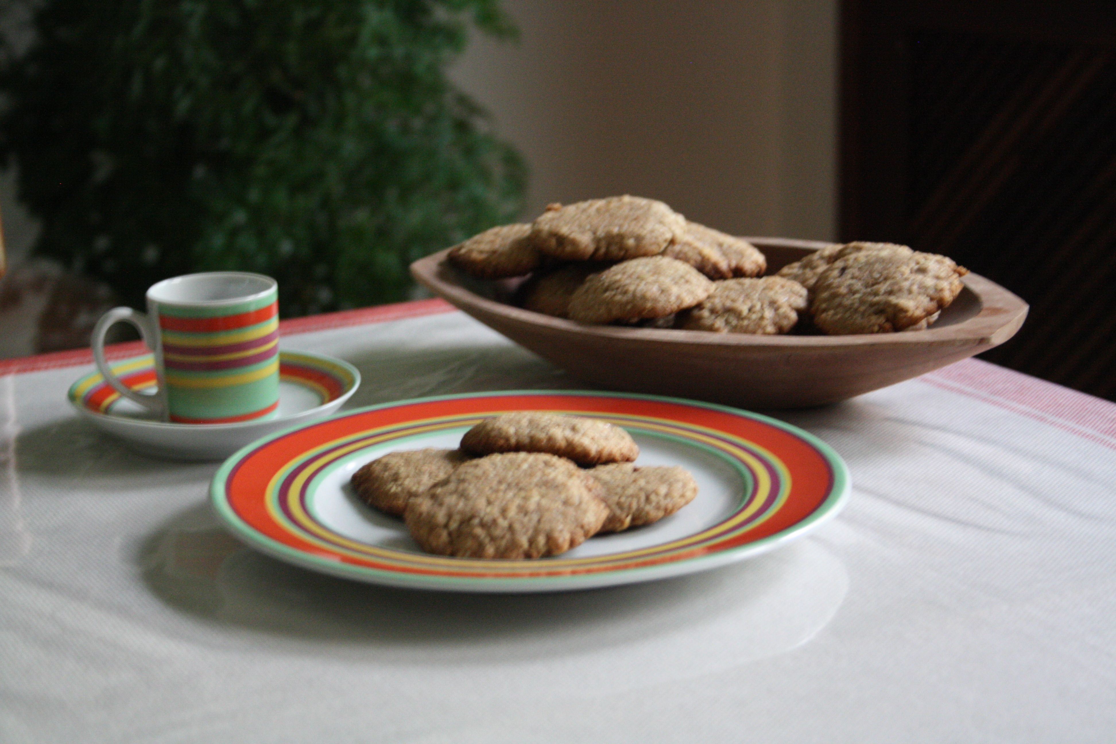 Biscoito aveia e banana