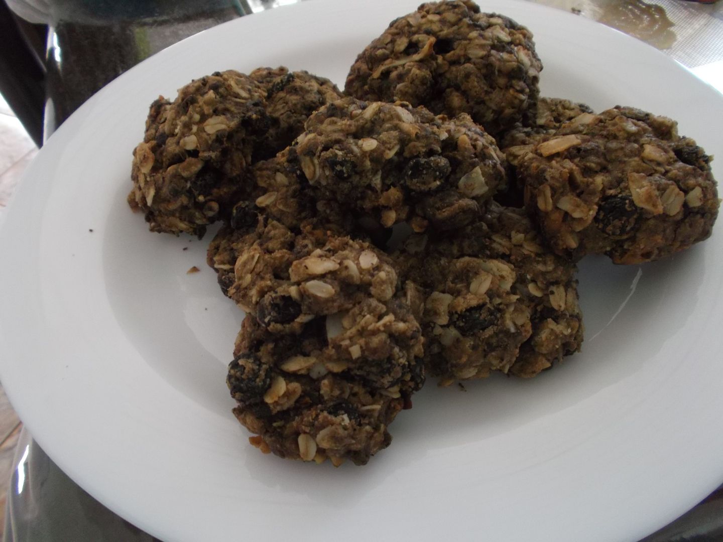 Biscoito de aveia e coco sem farinha de trigo