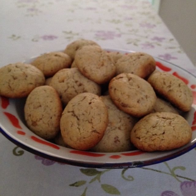 Biscoito de granola, aveia e linhaça