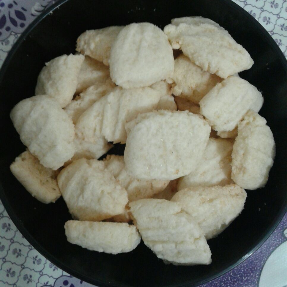 Biscoito de polvilho doce tipo quebra-quebra