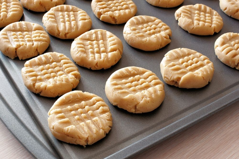 Biscoito feito com mistura para bolo de pacote