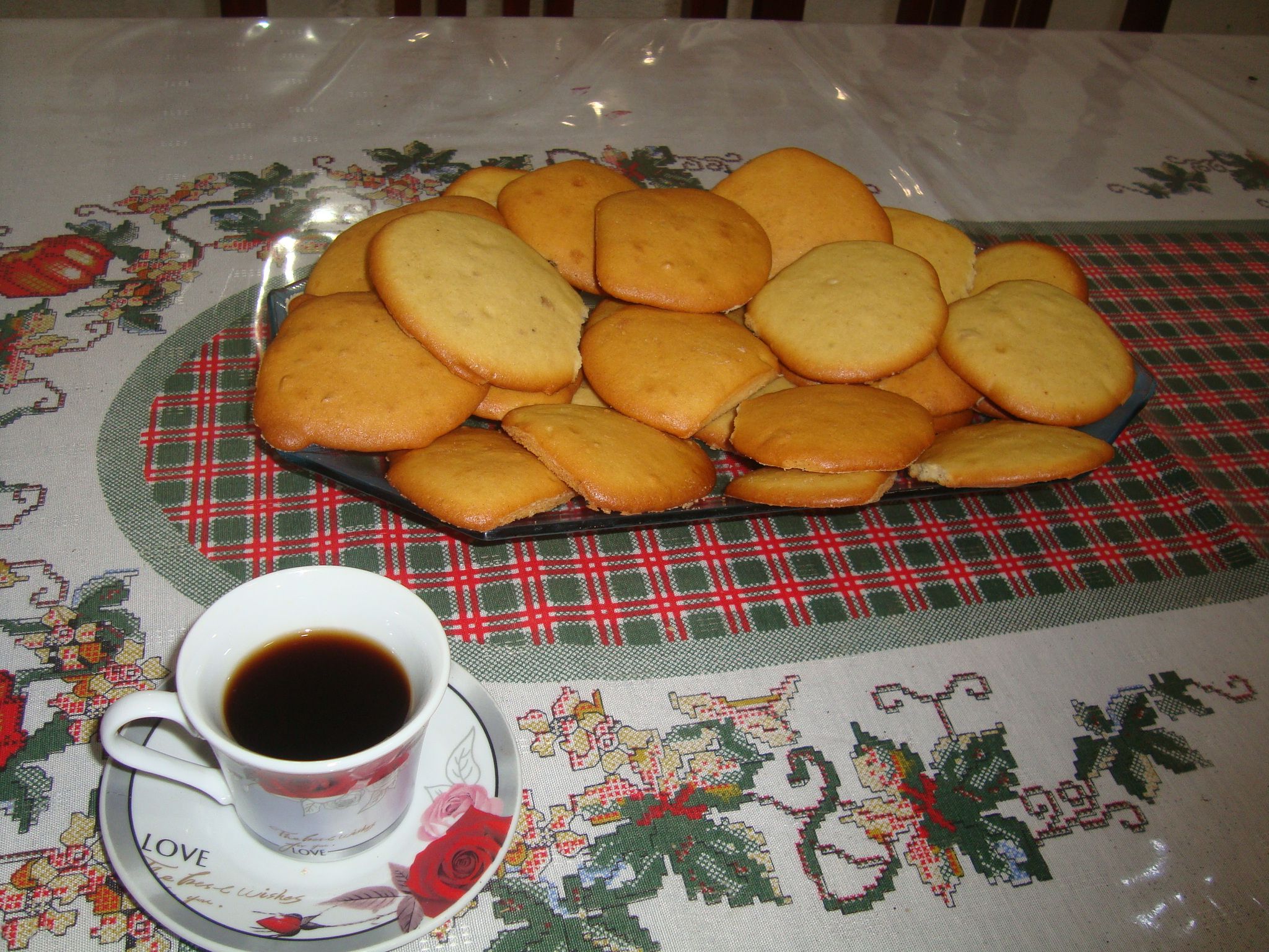 Biscoito para lanche da tarde