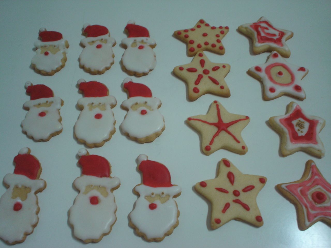 Biscoitos Decorados para o Natal