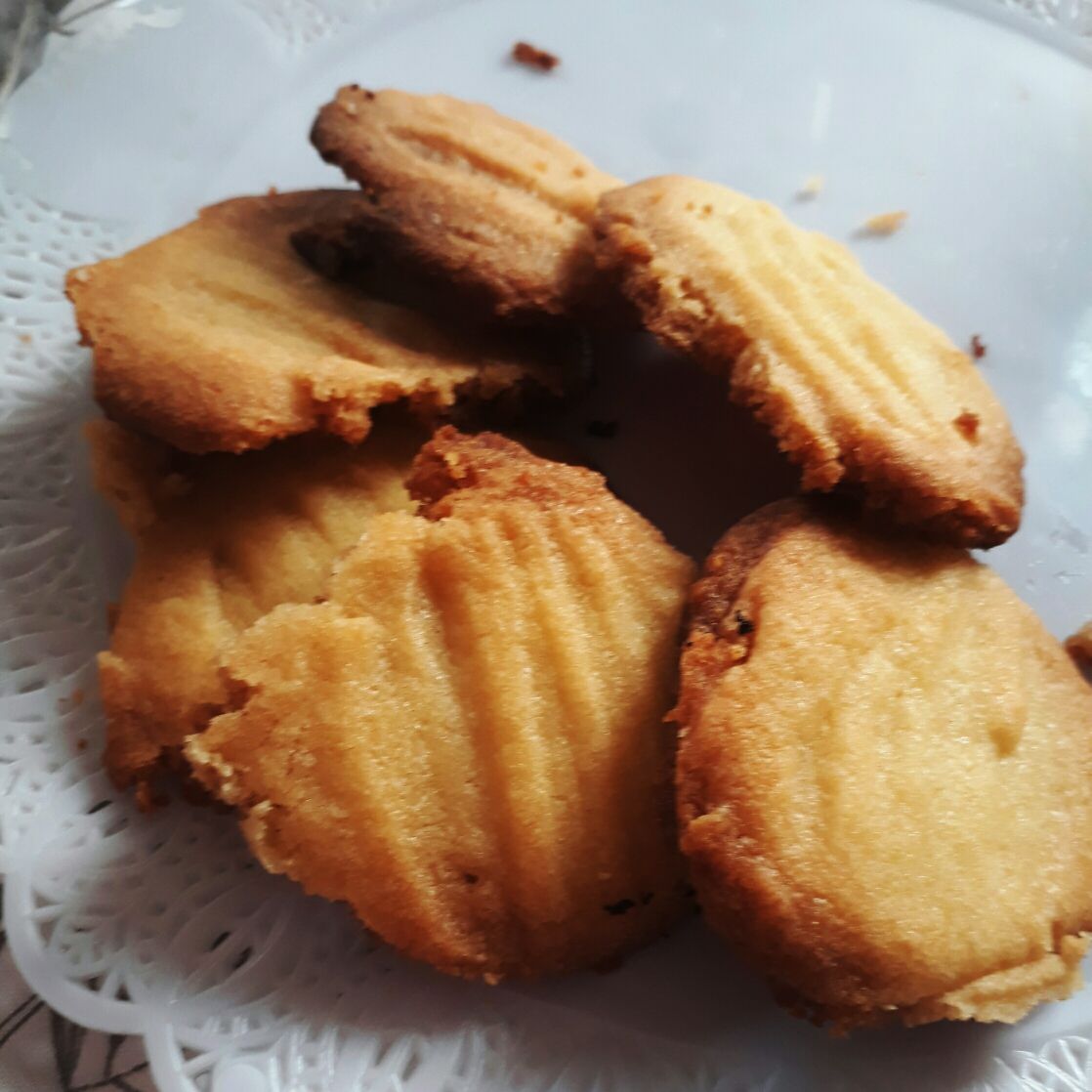 Biscoitos doces e saborosos