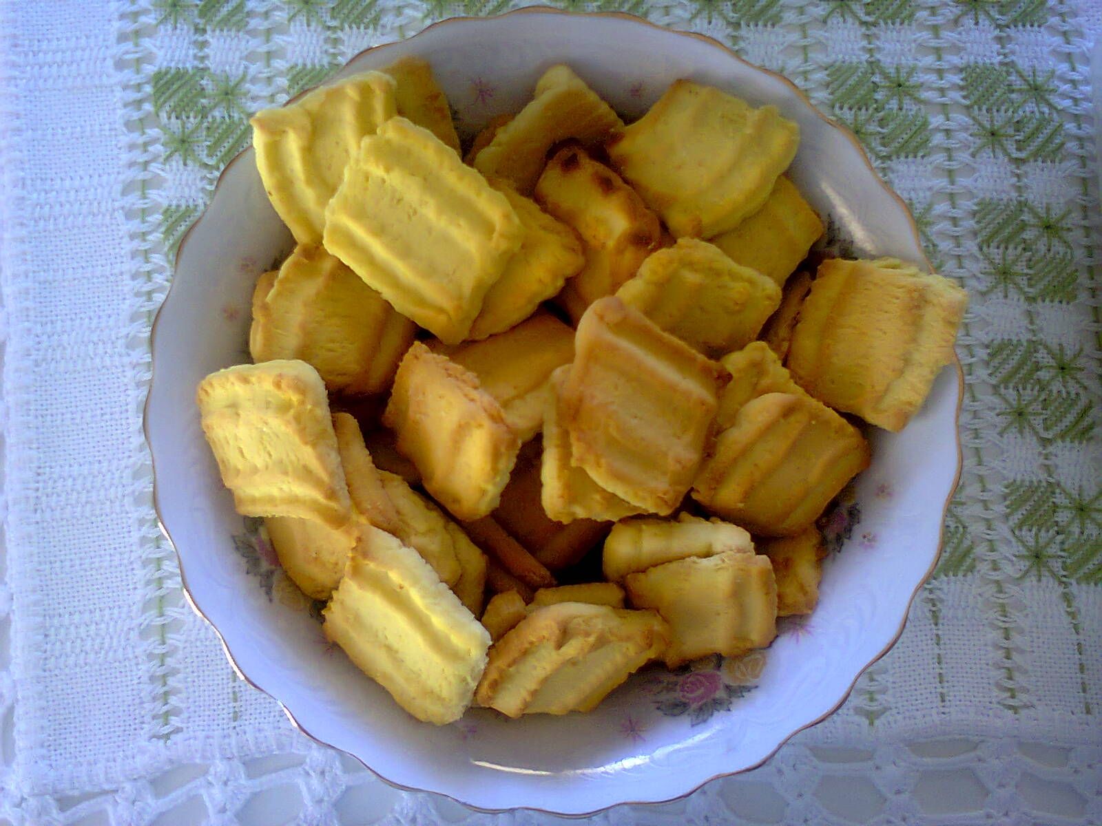 Biscoitos para o chá