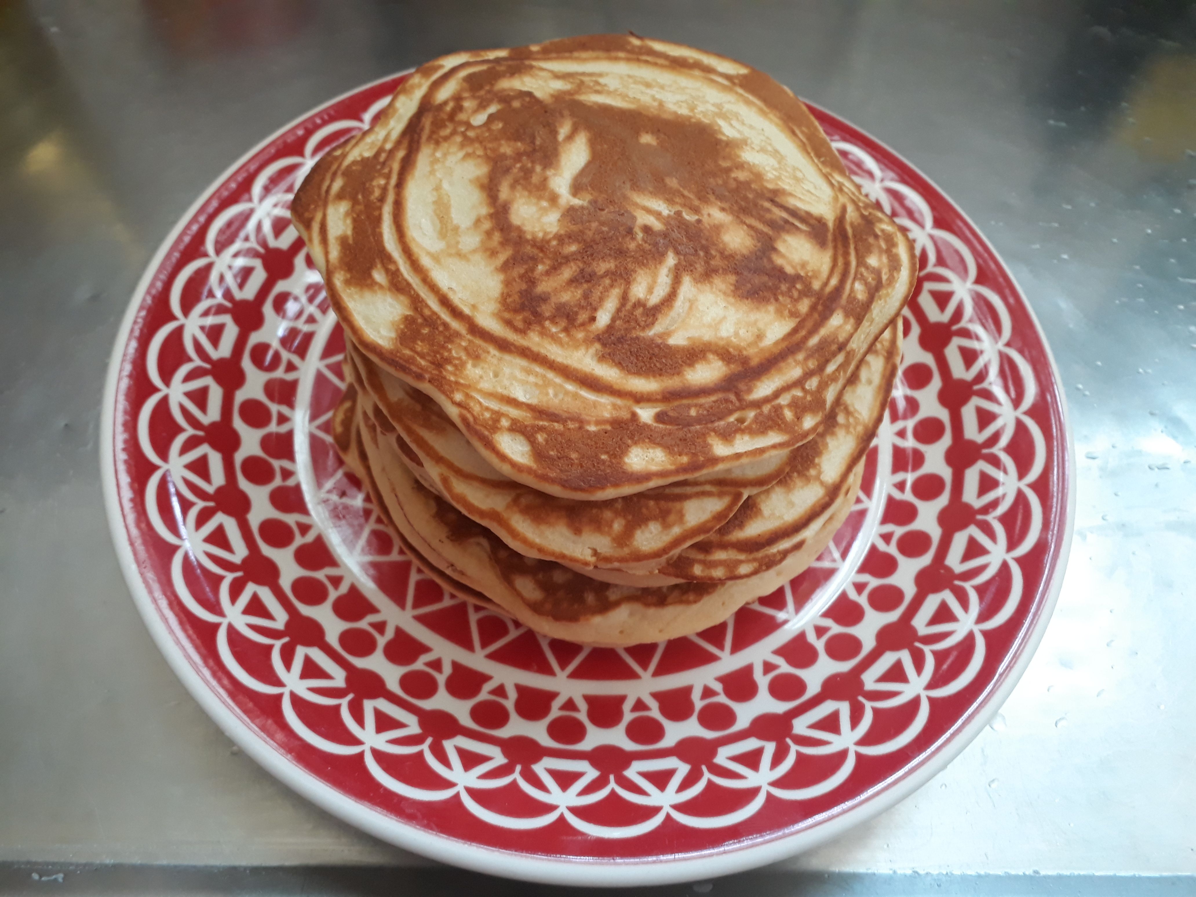 Blueberry pancake (Panqueca de Blueberry)