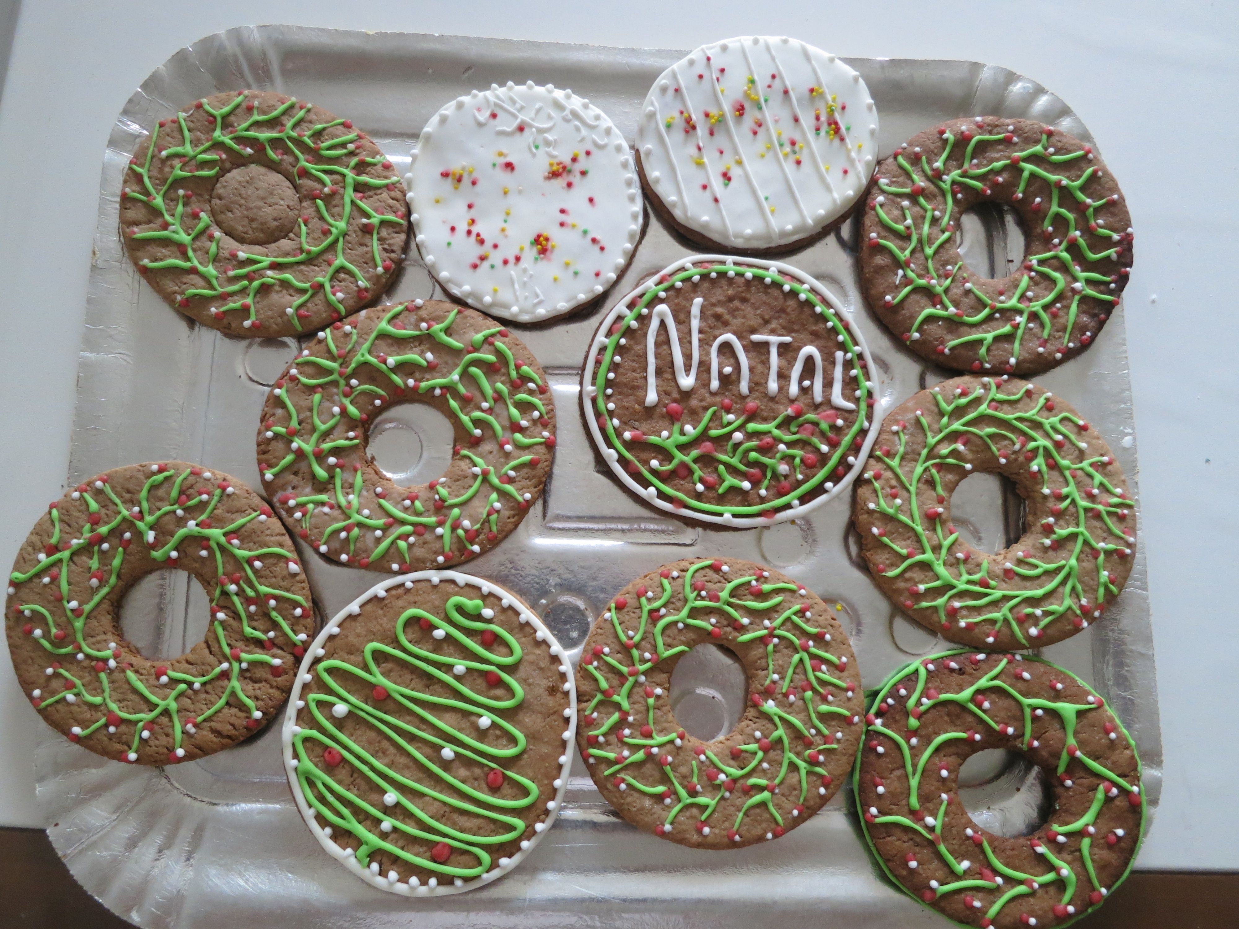 Bolachas de natal da Nildinha