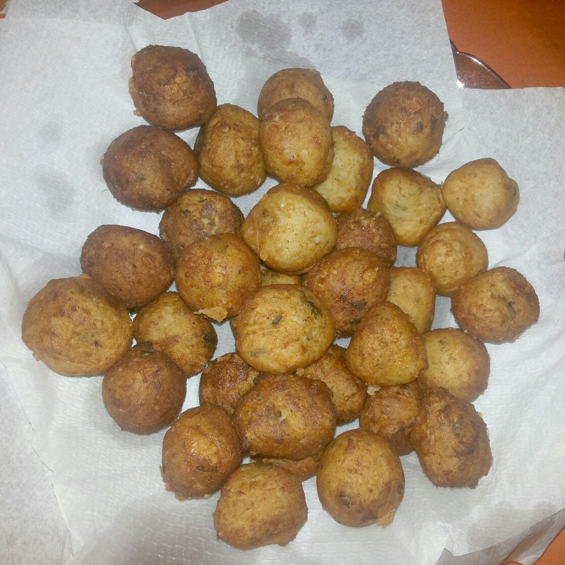 Bolinhas de batata simples