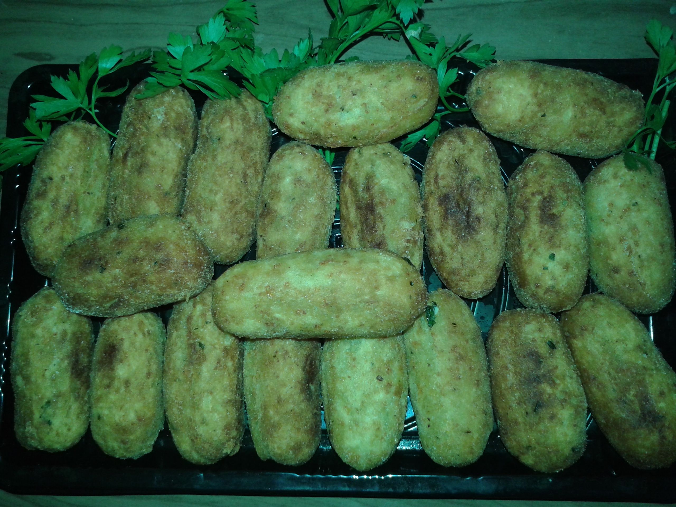 Bolinho de aipim da Manu