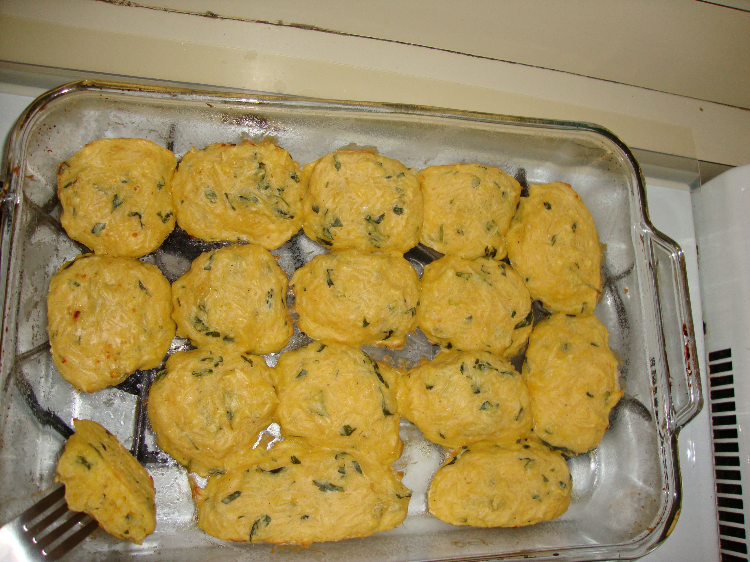 Bolinho de arroz assado fácil