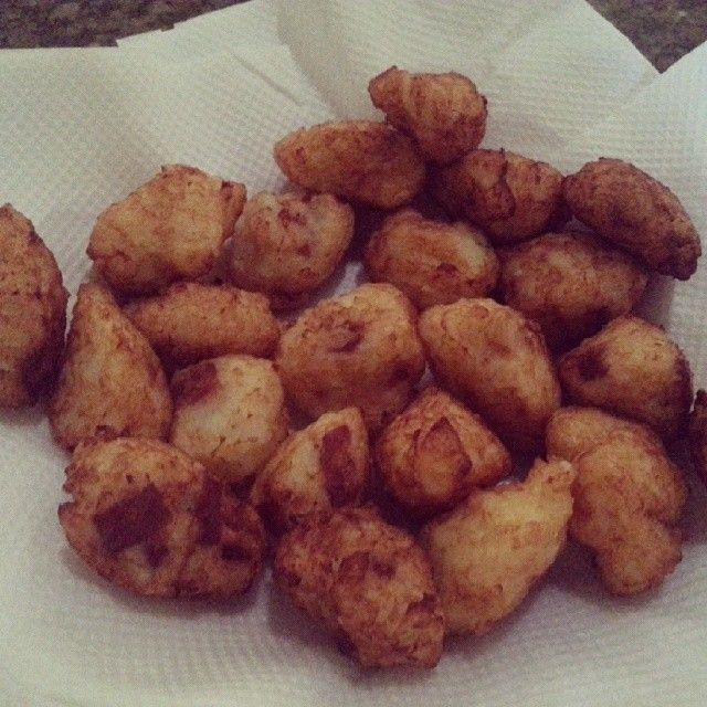 Bolinho de arroz cremoso