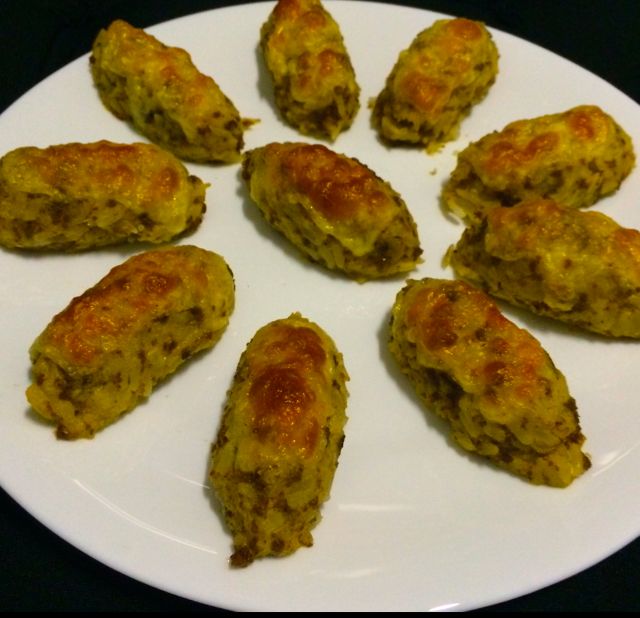 Bolinho de arroz da Carol (ao forno)