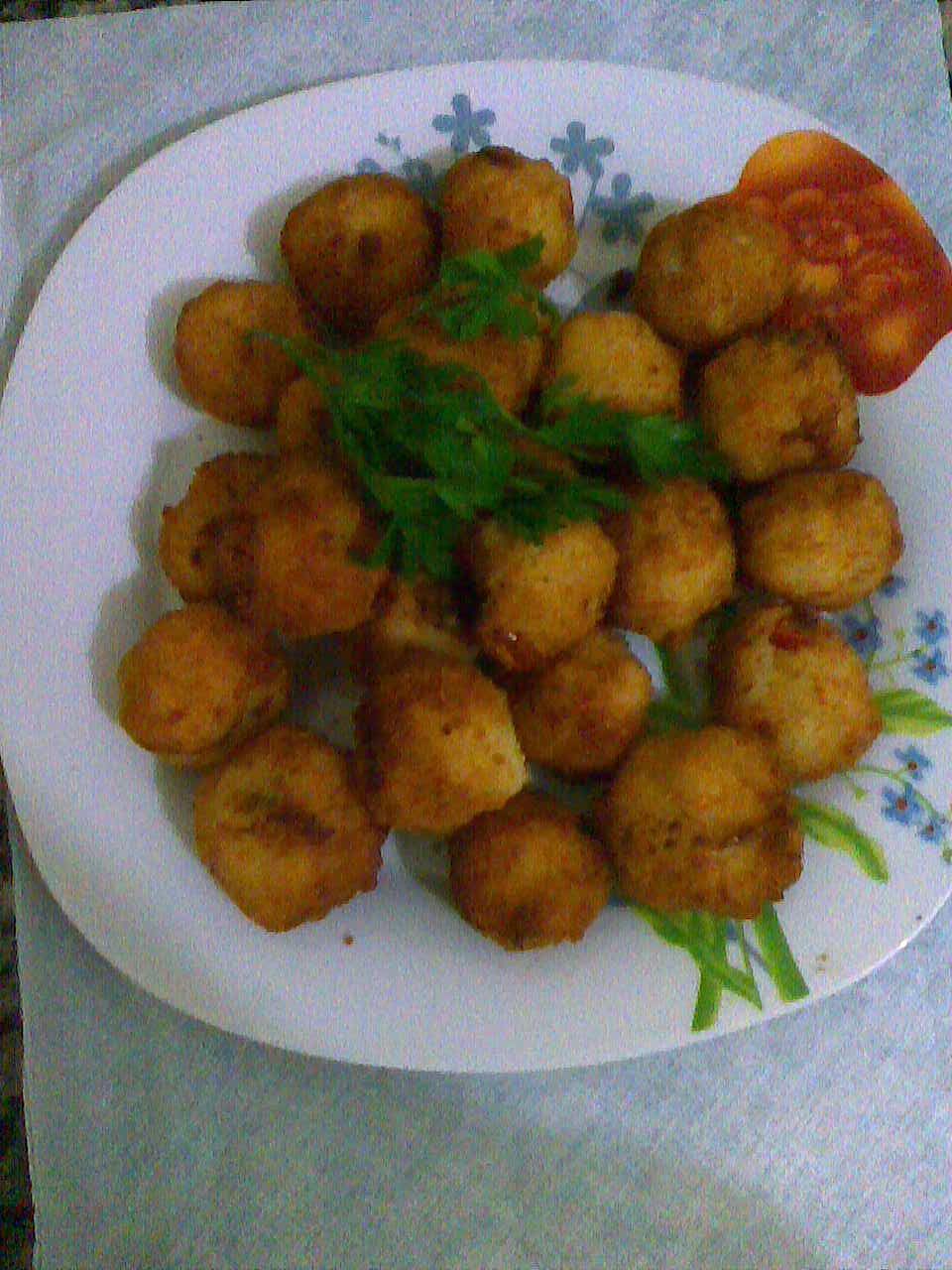 Bolinho de arroz sem ovos