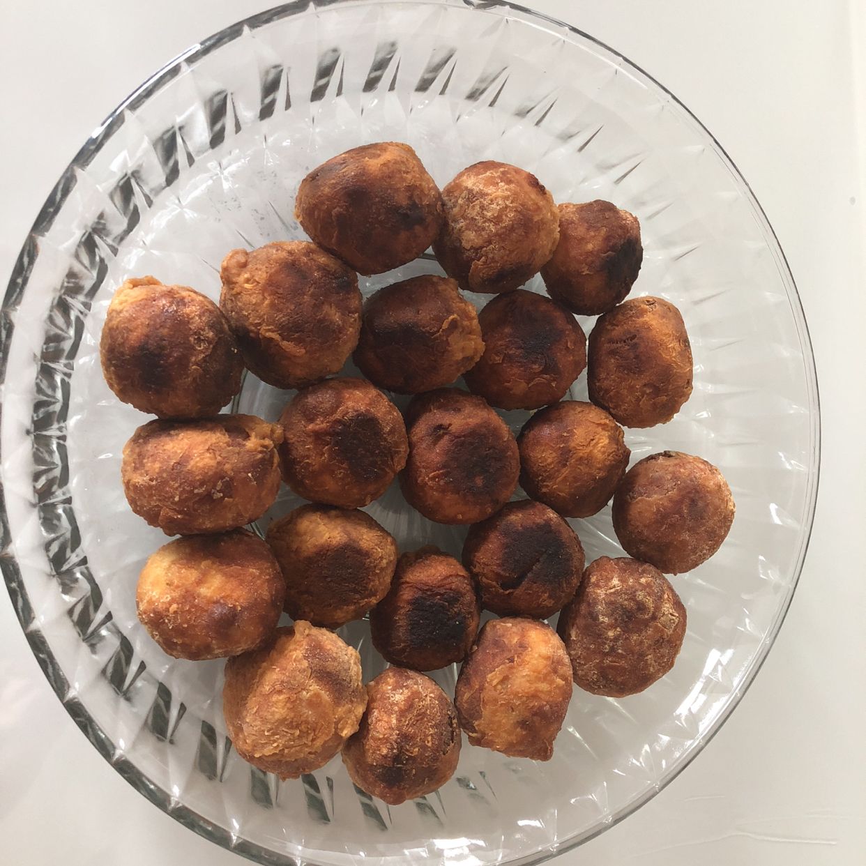 Bolinho de bacalhau com aipim