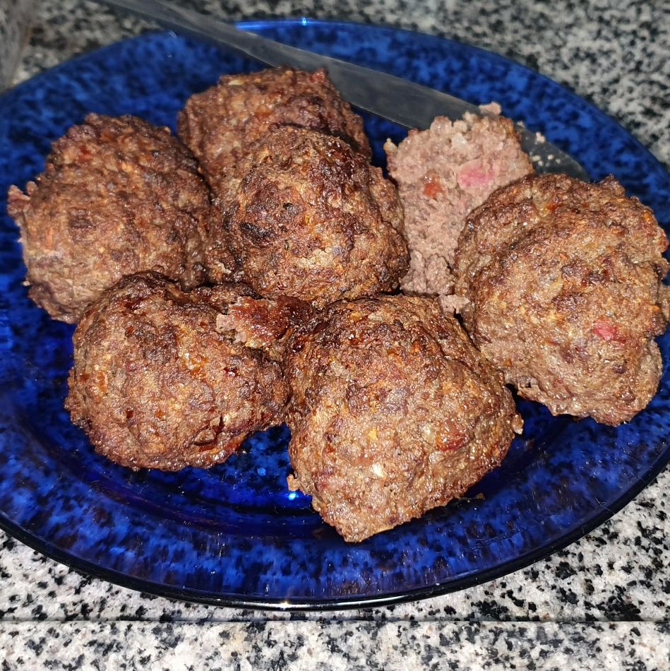 Bolinho de carne diferente na Air Fryer